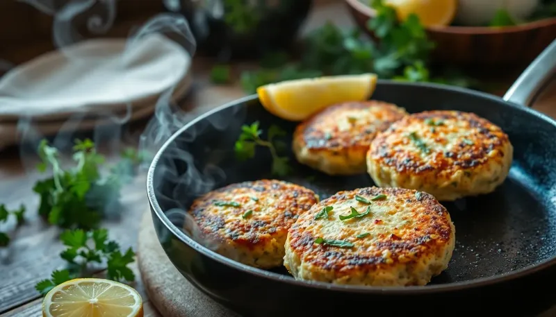 Galettes de sardines : la recette légère et équilibrée à savourer